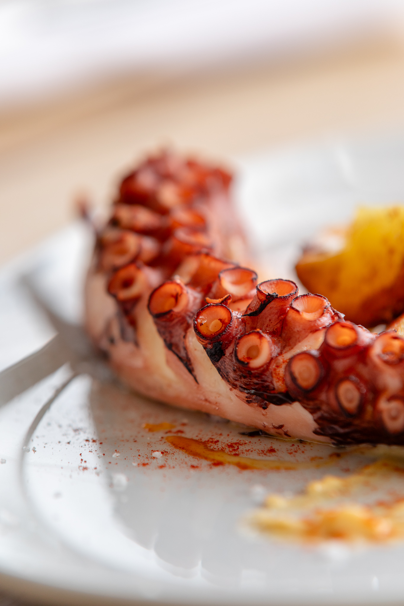 Pata de Pulpo a la brasa Restaurante Sa Sal